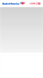 Mobile Screenshot of bankofamerica.com