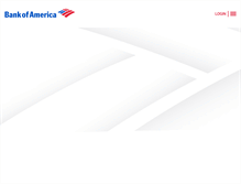 Tablet Screenshot of bankofamerica.com