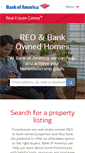 Mobile Screenshot of foreclosures.bankofamerica.com
