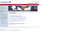 Desktop Screenshot of bankofamerica.com.mx