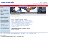 Tablet Screenshot of bankofamerica.com.mx
