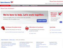 Tablet Screenshot of homeloanhelp.bankofamerica.com